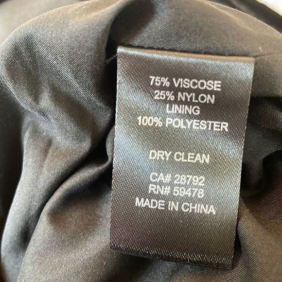 House of Harlow 1960 black velvet mini dress nwt - Picture 9 of 9